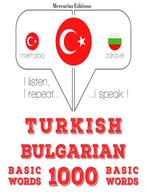 cover image of Türkçe--Bulgarca